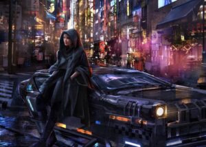 Cloudpunk cyberpunk game