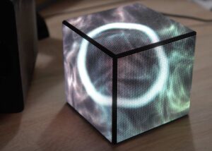 Raspberry Pi CPU status cube