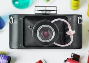 liquid filled camera lens