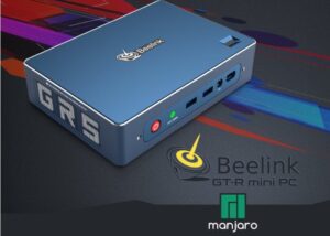 Beelink GT-R Manjaro Linux AMD Ryzen mini PC