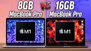 M1 MacBook Pro 8GB vs 16GB