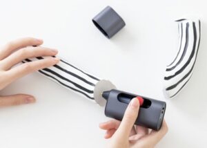 Pocket cordless hot glue pen
