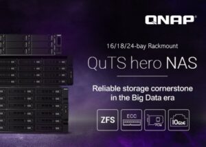 QNAP Rackmounted QuTS hero NAS