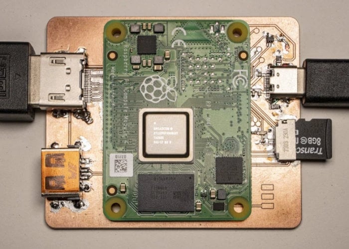Raspberry Pi Compute Module 4 carrier board