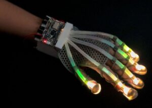 Stretchable skin sensor
