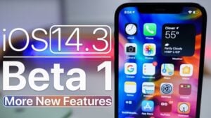 iOS 14.3 beta 1