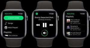 Spotify apple watch