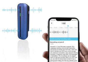 voice recorder and transcriber