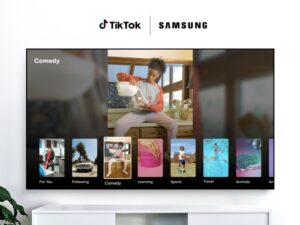 TikTok Samsung TVs