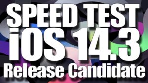 iOS 14.3 Release Candidate