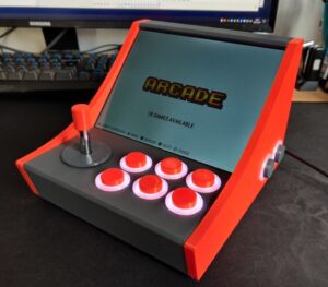 Raspberry Pi bartop arcade console