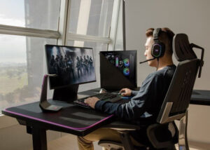 Thermaltake ToughDesk 500L RGB Battlestation gaming desk
