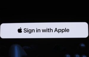 sign in with apple