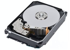 Toshiba 18TB MG09 Series hard disk drive