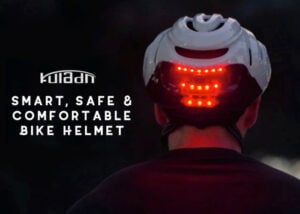cycling helmet with indicators