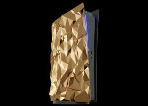 Gold PlayStation 5