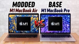 Modded M1 MacBook Air vs M1 MacBook Pro