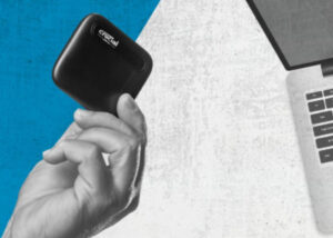 Crucial external SSD