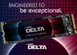 Mushkin Delta and Gamma Series SSD storage