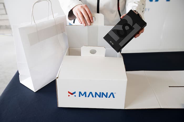Samsung Manna Drone Delivery