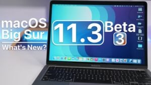 macOS Big Sur 11.3 beta 3