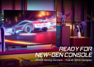 GIGABYTE Aorus 4K console gaming monitor