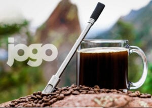 JoGo coffee brewing straw