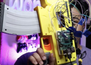 Play Call of Duty Nerf gun Raspberry Pi