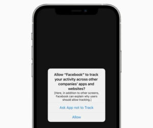 App tracking transparency