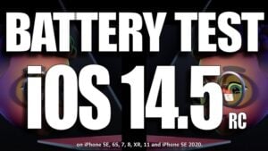 iOS 14.5 battery life
