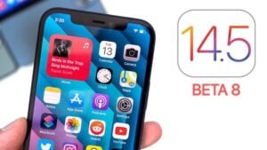 iOS 14.5 beta 8