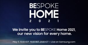 Samsung Bespoke Home event