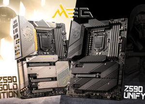 MSI MEG Z590 ACE Gold Edition and Z590 Unify Series motherboards