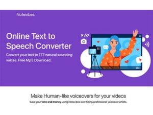 Notevibes Text to Speech