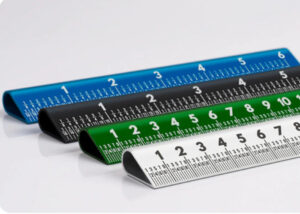 aluminium ruler