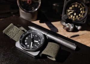 titanium pilot watch