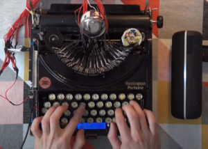 typewriter MIDI controller