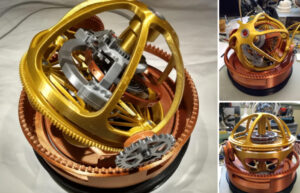 3D printed tourbillon