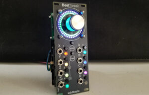 BeetTweek Eurorack DSP module with haptic feedback