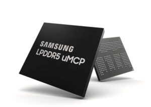 LPDDR5 uMCP Multichip package