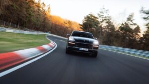 Porsche Cayenne Turbo Coupe sets new Nurburgring