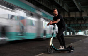 carbon fibre electric scooter