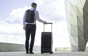 fingerprint lock suitcase