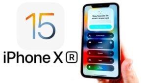 iOS 15 like on the iPhone XR