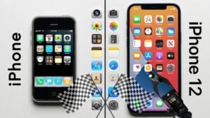 iPhone 1 vs iPhone 12