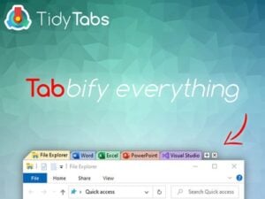 Deals: TidyTabs Windows Manager Professional