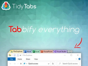 TidyTabs Windows Manager