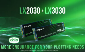 M.2 NVMe Gen3 x4 SSDs for Chia Plotting