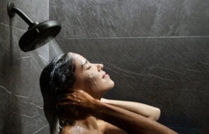 Nebia shower head by Moen Quattro