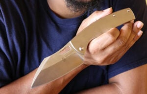 folding kitchen knife